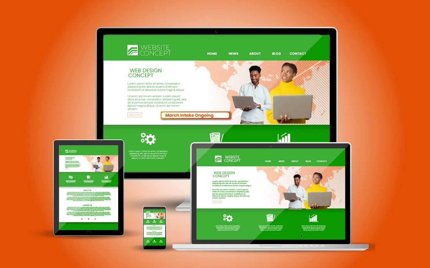 Professional website design company in Nairobi Kenya