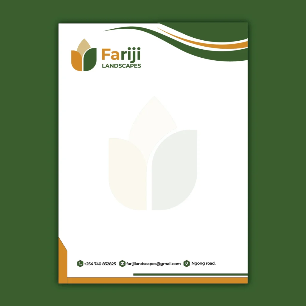 Purchase order book design and printing services Kenya